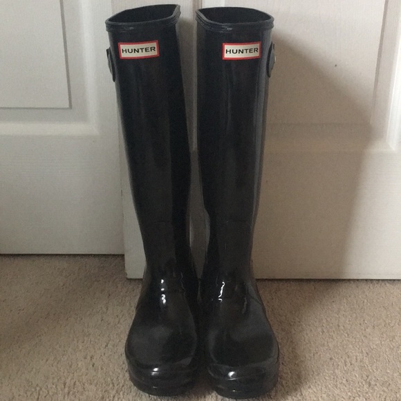 Hunter Shoes - Glossy Hunter Boots